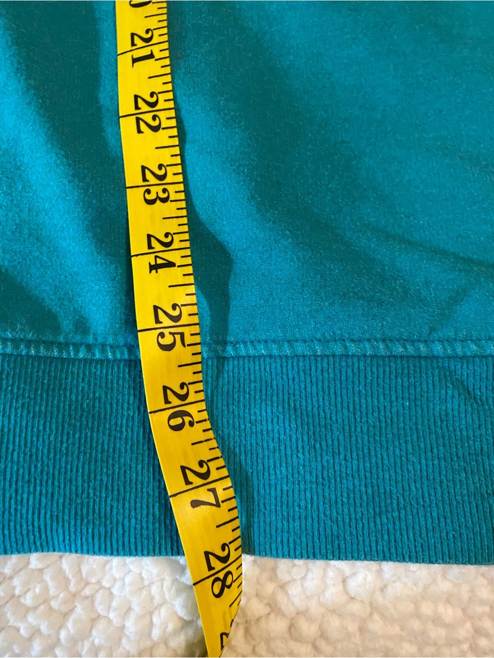 Patagonia Teal Zip-Up Hoodie with Mountain Patch size large - Picture 9 of 9